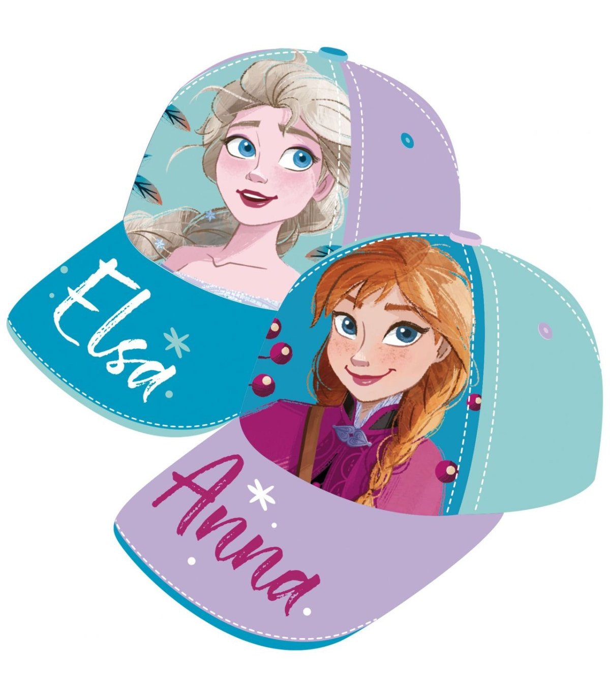 Детска шапка с козирка frozen 2 вида 51/54 - Image 2