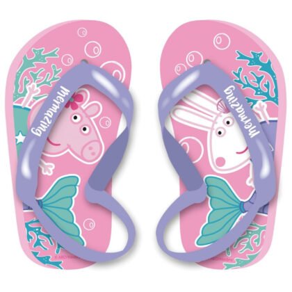 Детски джапанки с ластик peppa pig 22-28