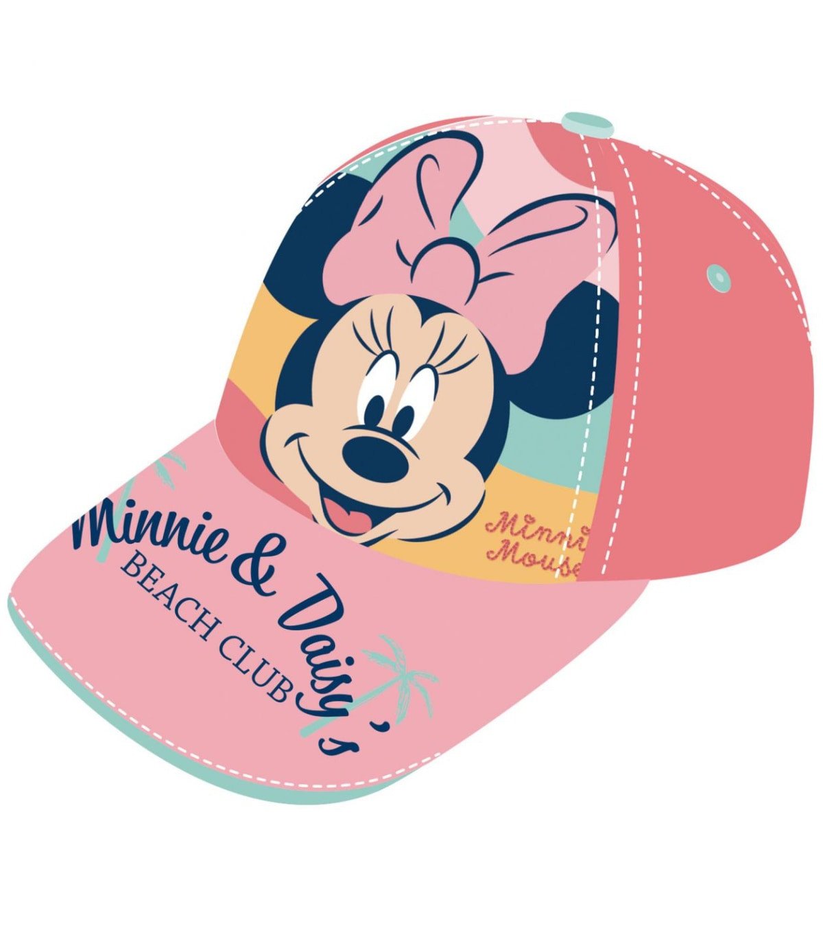 Детска шапка с козирка minnie & daisy 2 цвята 48/51