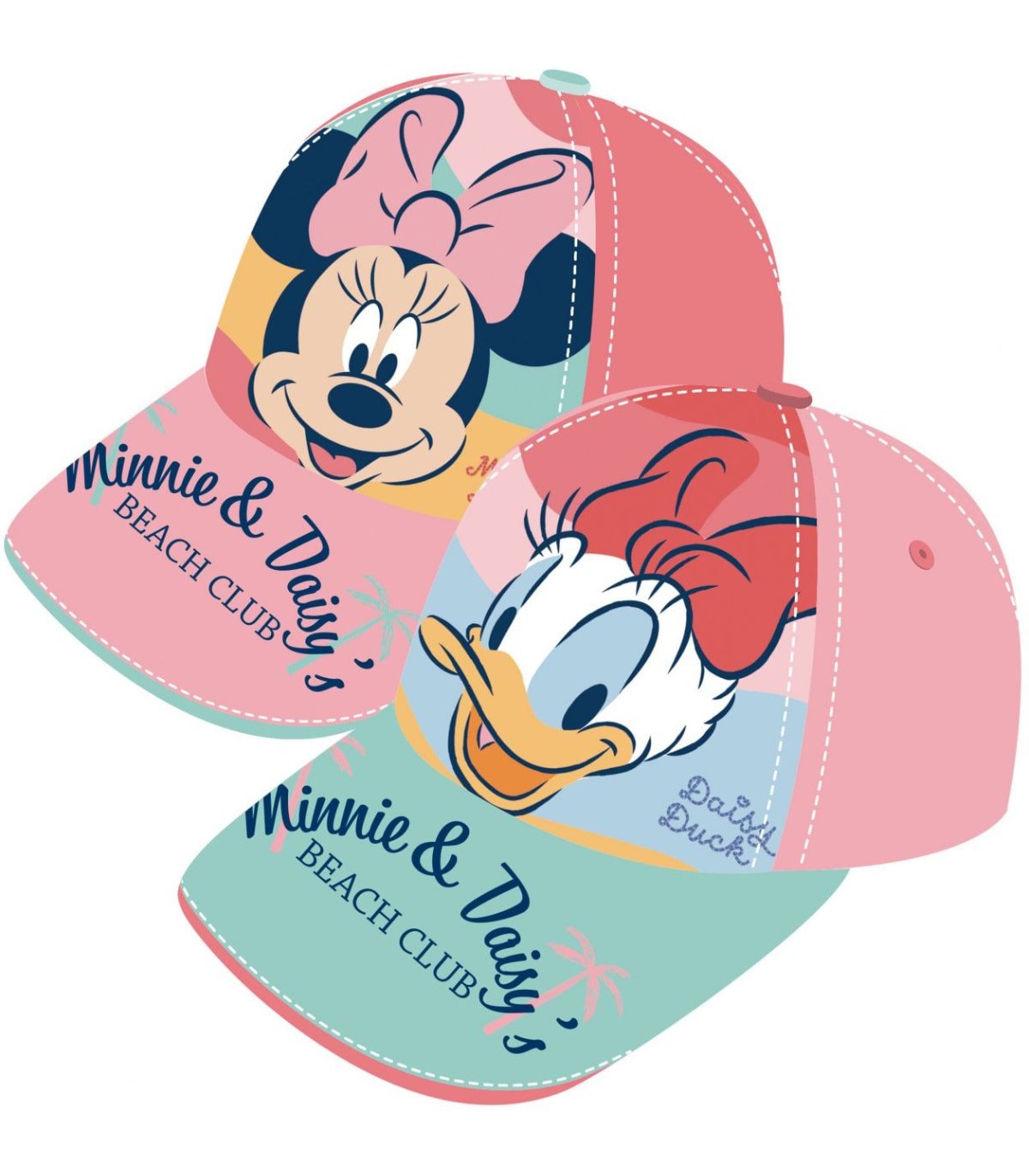 Детска шапка с козирка minnie & daisy 2 цвята 48/51 - Image 3