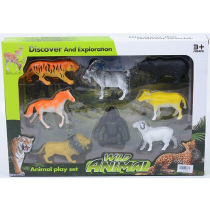 Комплект животни микс за игра 8 бр. в кутия