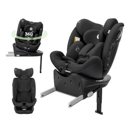 Стол за кола Perseus Black i-Size Isofix 40-150 см