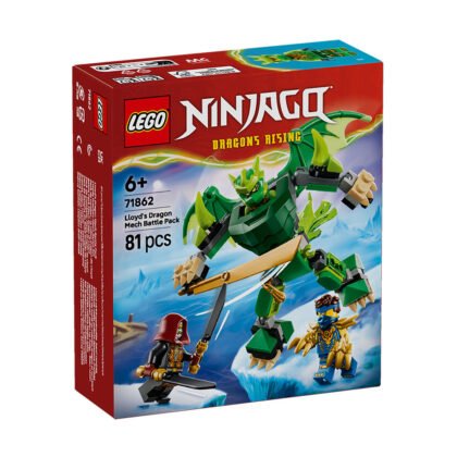 LEGO® Ninjago 71862 – Драконовият робот на Лойд – боен пакет