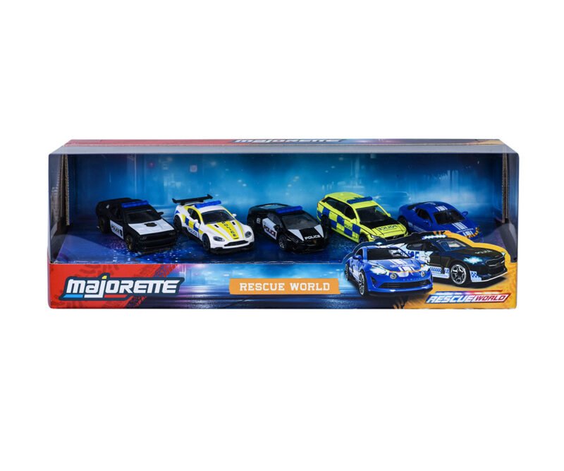 Majorette – Rescue World подаръчен комплект 5 части