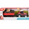 ABC - трактор Massey Ferguson с ремарке за животни