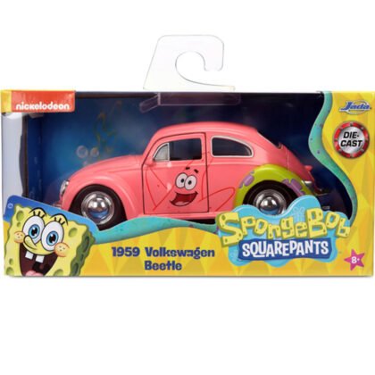 Jada - кола на Спондж Боб, Patrick 1959 VW Beetle, 1:32