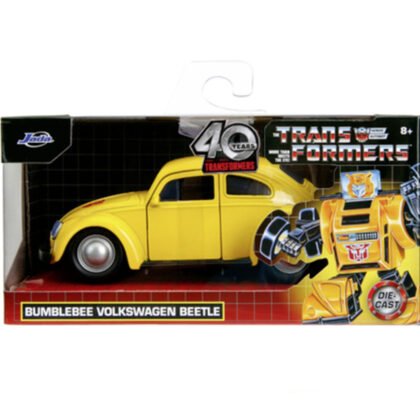 Jada - кола Трансформърс, Бъмбълби VW Beetle, 1:32