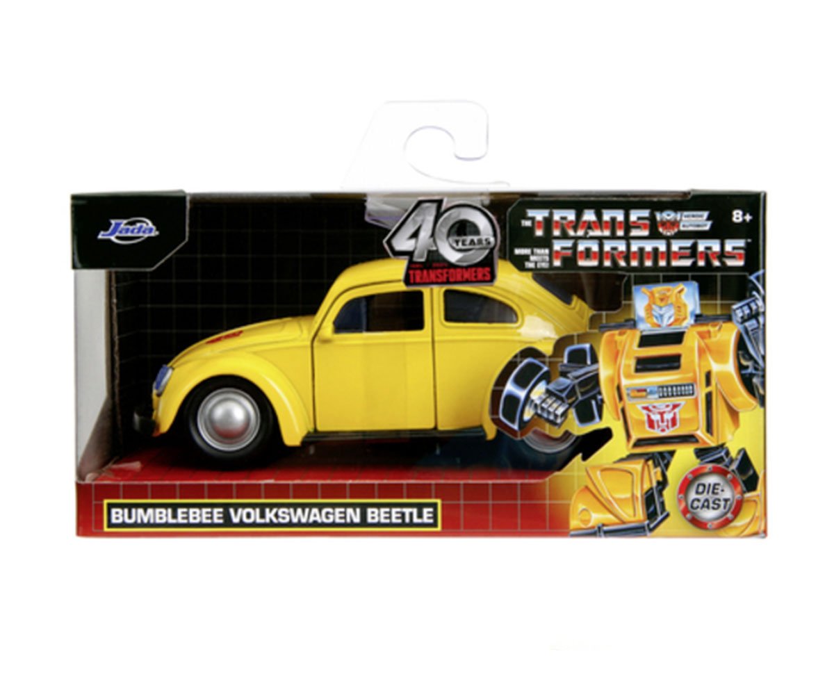 Jada - кола Трансформърс, Бъмбълби VW Beetle, 1:32