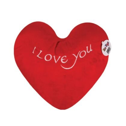 Плюшено сърце I love you, червено, 36 см