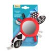 Canpol Toys-Мека контрастна играчка със свирка и огледало Sensory