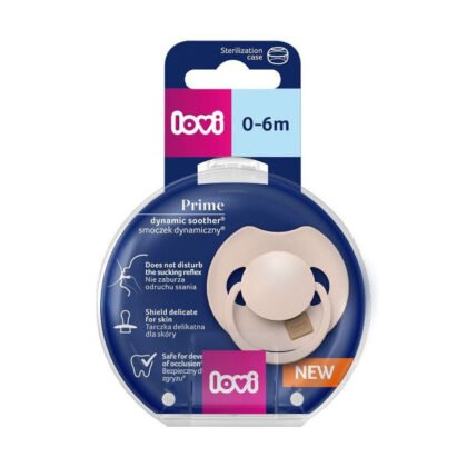 Lovi-Залъгалка силиконова Prime Nude 0-6м
