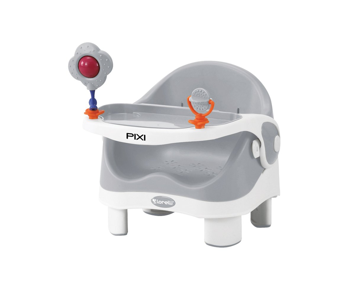 Lorelli Столче за хранене Pixi Grey White