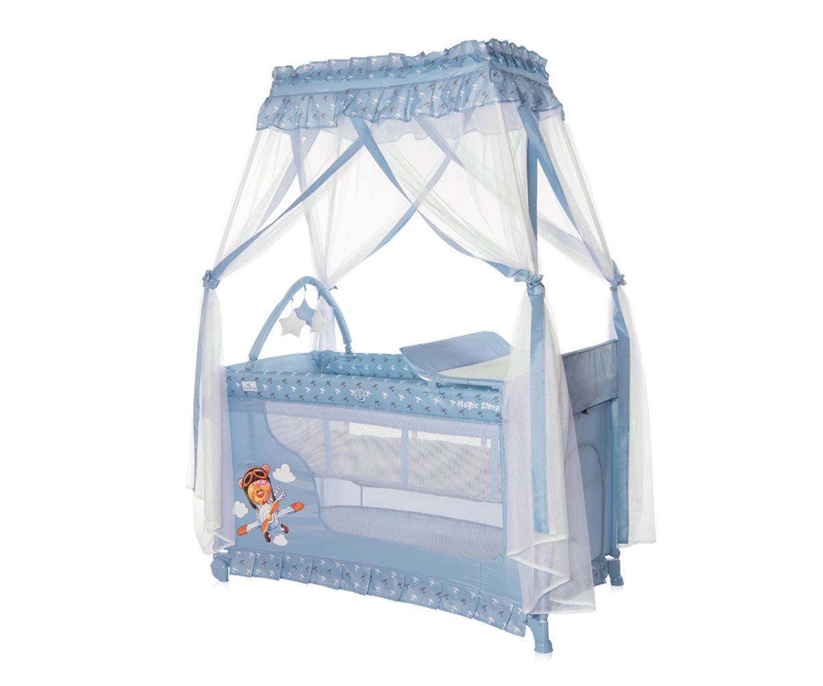Lorelli Кошара за спане и игра Magic Sleep blue Adventure