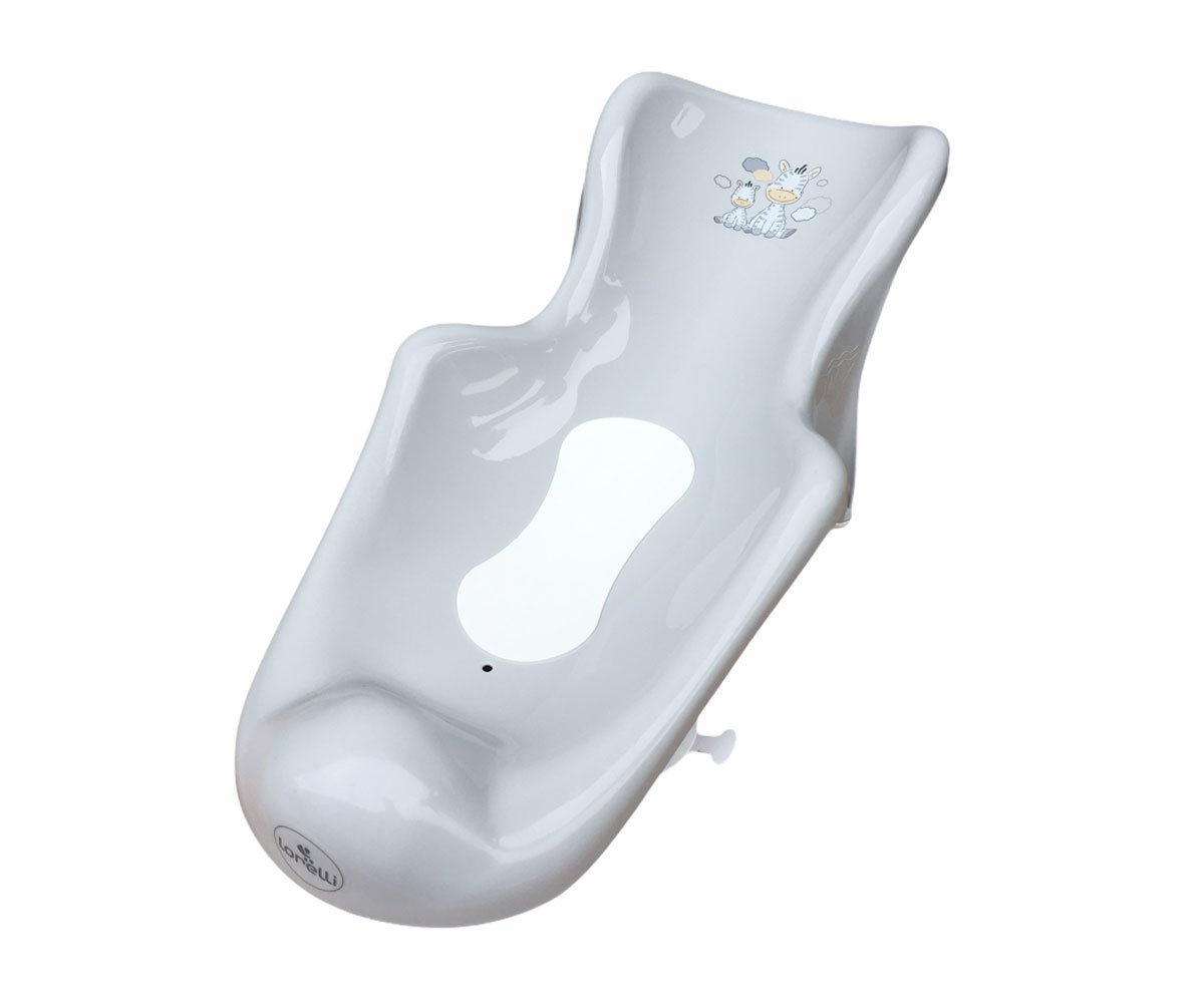 Lorelli Bath Нехлъзгаща пластмасова подложка за къпане Zebra, сив
