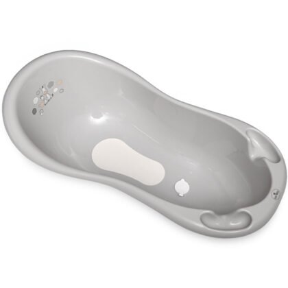 Lorelli Bath Вана 100см нехлъзгаща с оттичане Zebra сива