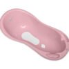 Lorelli Bath Вана 100см нехлъзгаща с оттичане Bear тъмно розова