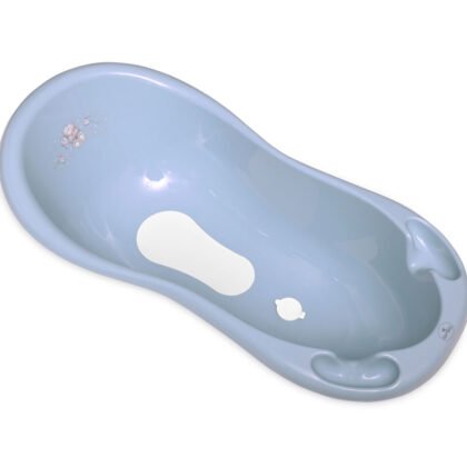 Lorelli Bath Вана 100см нехлъзгаща с оттичане Bear тъмно синня