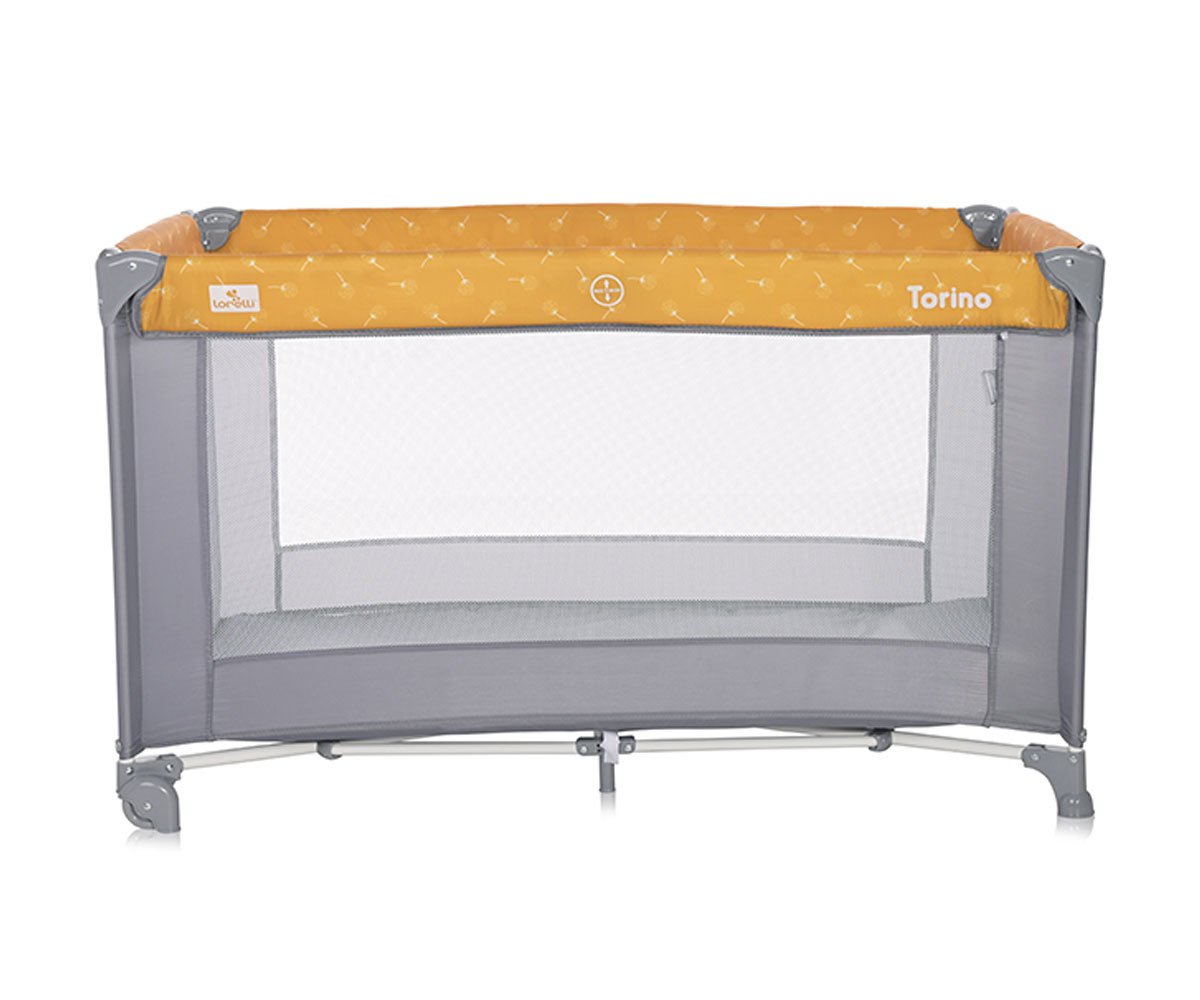 Lorelli Кошара за спане и игра Torino 1 ниво Lemon Curry Floral