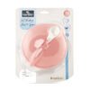 Lorelli Acc Купа с вакуумно дъно и с лъжичка, Blush Pink