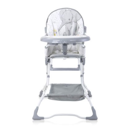 Lorelli Столче за хранене Bonbon cloud grey elephant