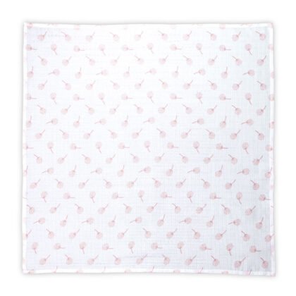 Lorelli Text Памучна пелена 80/80 см rose floral
