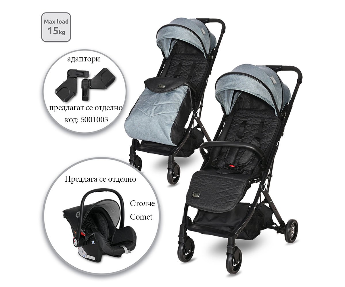 Lorelli Лятна количка Myla arctic blue