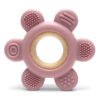 Lorelli Toys Силиконова гризалка с бук Цвете deep pink