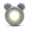 Lorelli Toys Силиконова гризалка с бук Мече  grey