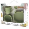 Lorelli Acc Силиконов сет за хранене 4 части fresh green