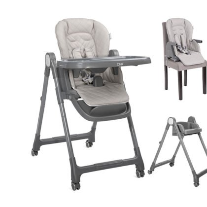 Lorelli Столче за хранене Chef beige leather