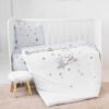 Lorelli Text Сет Cosy 3 Части Ранфорс Bear with swing Синьо 2025