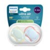 Avent-Залъгалки Ultra Air+стер. кутия (0-6м) пастелни, момче