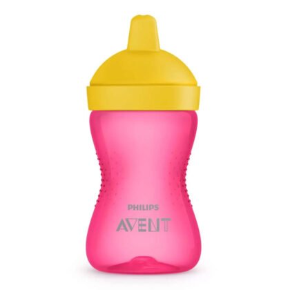 Avent-Неразливаща се чаша с твърд накрайник 300мл 18м+ момиче