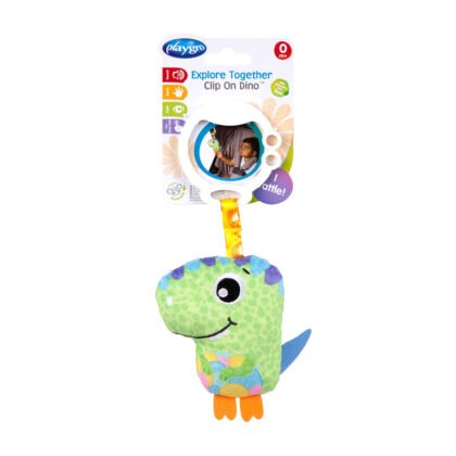 Playgro-Висяща играчка, дино, 0м+