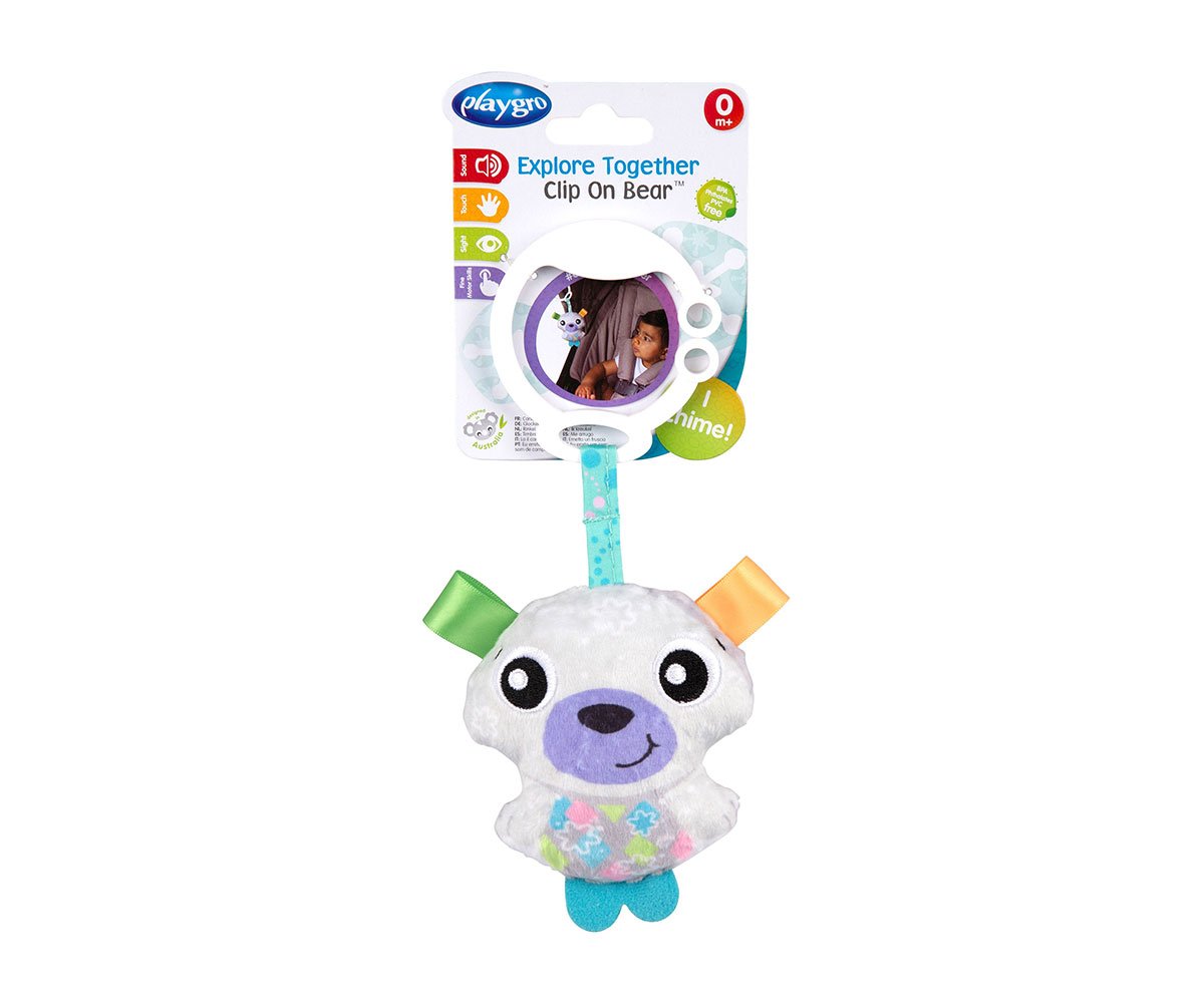 Playgro-Висяща играчка, полярно мече, 0м+