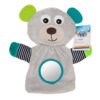 Canpol Toys-Кукла за ръка с чесалка Bears сива
