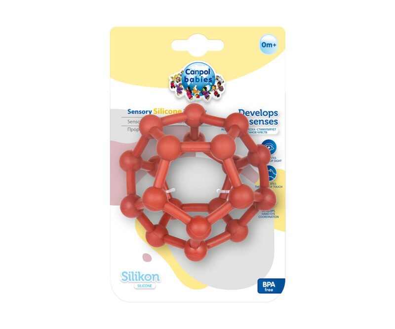 Canpol Toys-Чесалка силикон Geometric