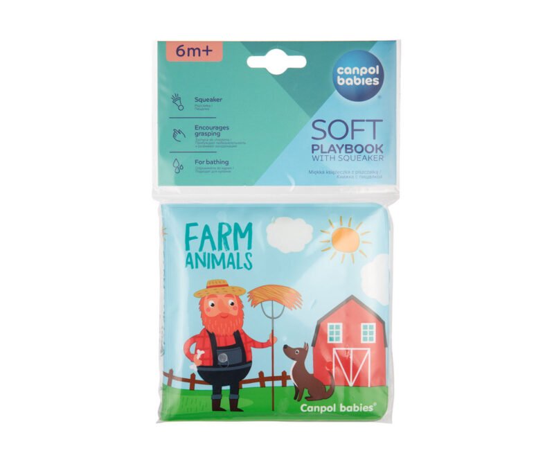 Canpol Toys-Музикална книжка ферма L