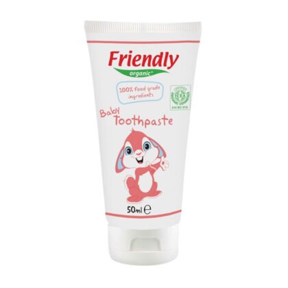 Friendly-Органична бебешка паста за зъби 50ml 100% ядивни съ