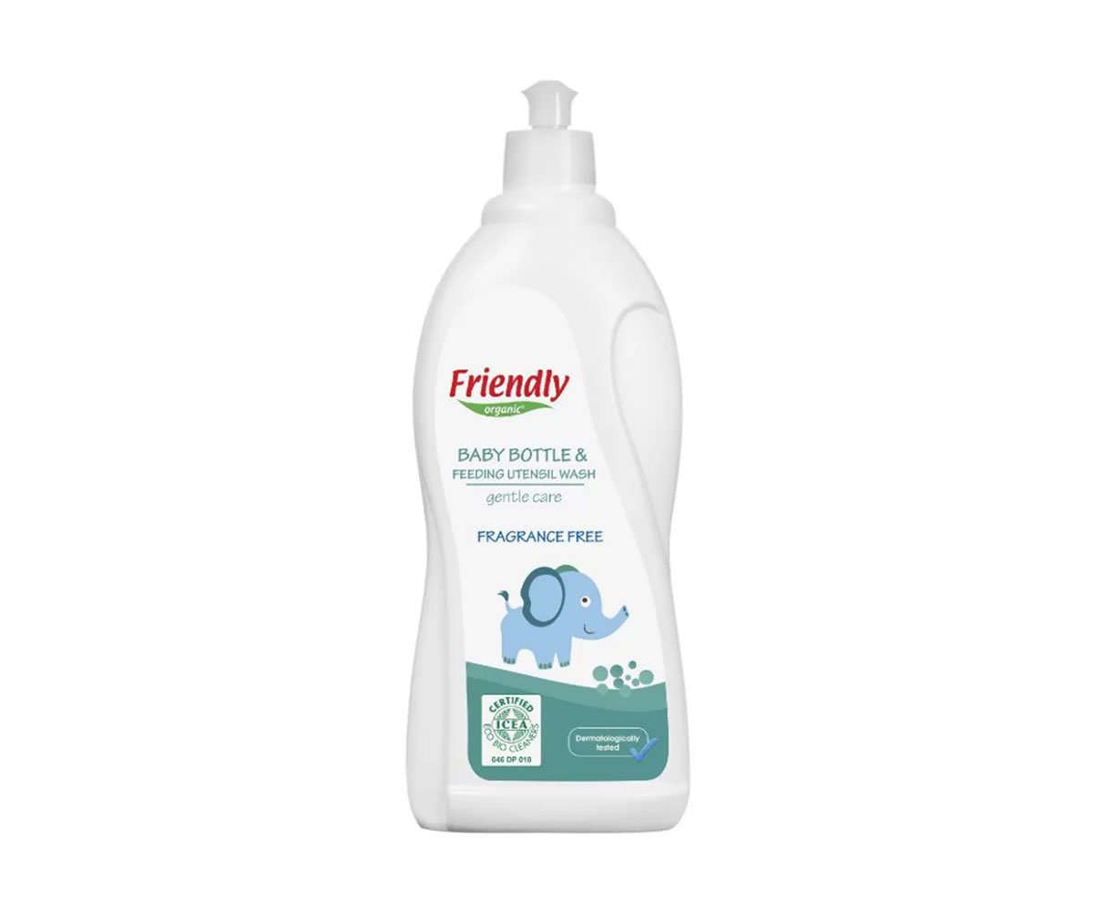 Friendly-Organic Препарат за ръчно измиване на бебешки шишета и съдове 750м