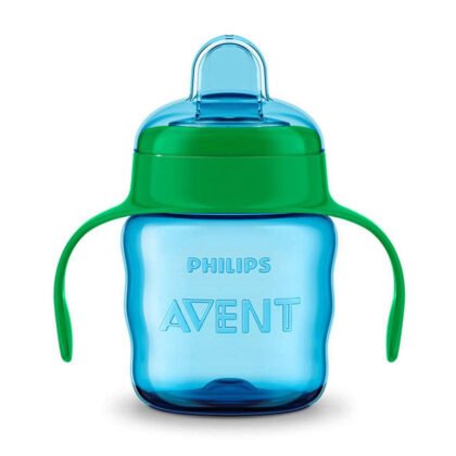 Avent-Чаша за лесен преход с дръжки 200мл зелена момче