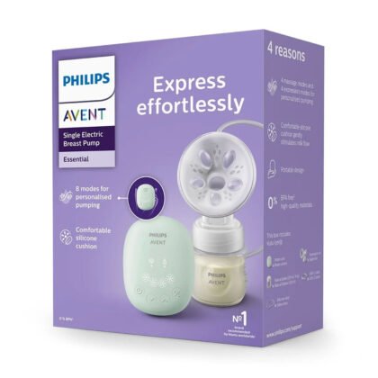 Avent-Единична ел. помпа Essential, базова 4 + 4 функции