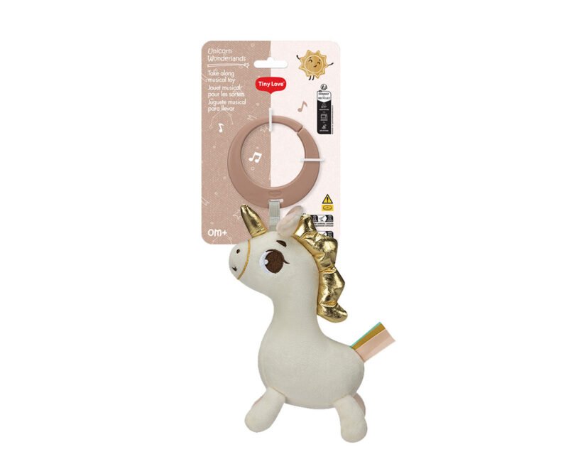 Tiny Love- Музикална играчка Еднорог Take along Unicorn Wonderlands 0м+