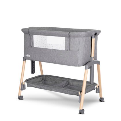 МИНИ КОШАРА MILLIE С ПАДАЩА ПРЕГРАДА GREY /wooden