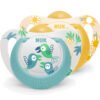 Биб залъгалка каучукова Nuk Star 1 бр. 18+м + кутийка