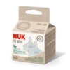 Nuk-Биберон за храна силикон L, 2бр. Softer Nuk for Nature
