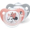Nuk Биберон залъгалка силиконова Mickey 1 бр. 6-18 месеца + кутийка