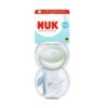 Nuk биб.залъг. PM 2бр 0-6м Mommy Feel зелено/синьо