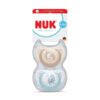 Nuk биб.залъг. FC 2бр 0-6м Мечка/Водно конче, момче