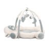 ТЕПИХ МЕРИ ПЛЮШ 95x95 WHITE&GRЕY